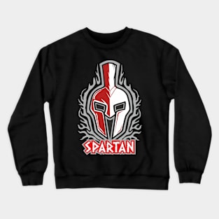 spartan helmet Crewneck Sweatshirt